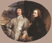 DYCK, Sir Anthony Van Sir Endymion Porter and the Artist dfh France oil painting artist